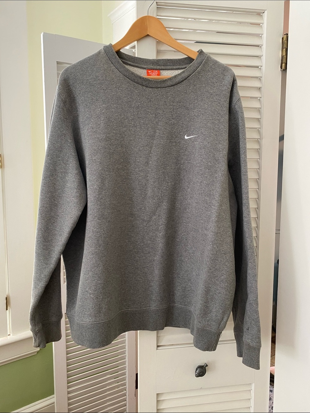 Nike Athletic Department Men’s Gray Sweatshirt Size XXL